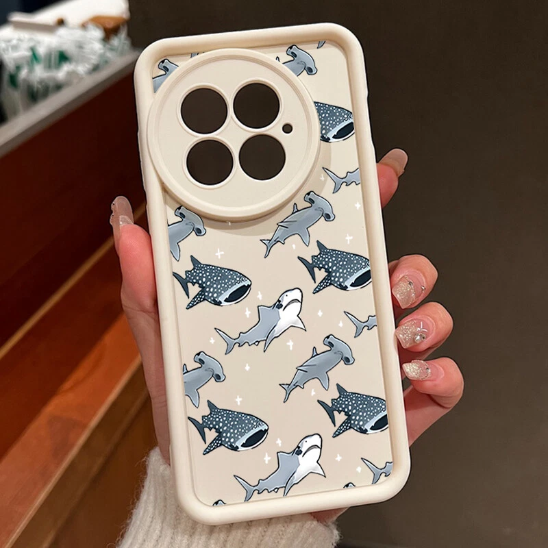 Phone Case For OnePlus 13T Ace 5 3 12 13 13R 12R 11R Shockproof Shark Soft Cover - Image 3 of 4