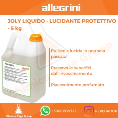 JOLY LIQUIDO 5 KG Allegrini - LUCIDO PROTETTIVO