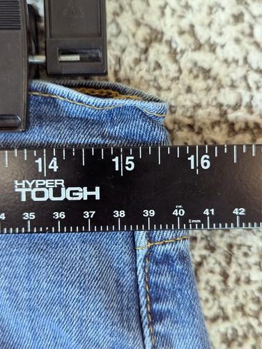 Levi's 505 Jeans Men's 31x30.5 (Tag 33x32) Blue - Picture 2 of 11