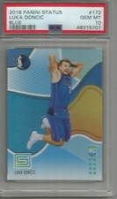 Luka Doncic 18/19 Panini Status Blue Rookie #172 PSA 10 