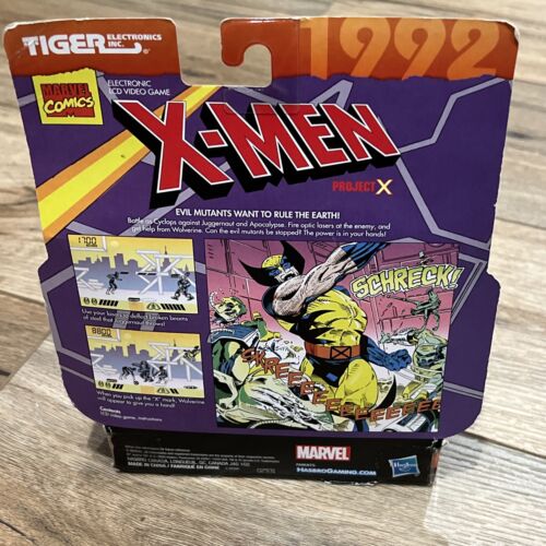 NEW Hasbro Tiger Electronics Handheld X-Men Project X LCD Game Retro Reissue - Picture 8 of 12