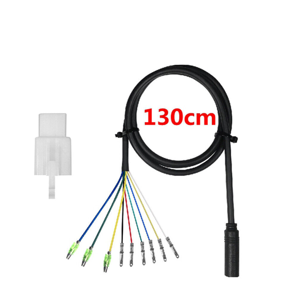 60/130/160cm E-Bike Extension Cable Wire For Bafang Front