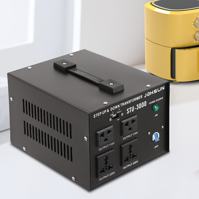 3000W Voltage Converter Power Transformer Step Up/Down 110V to 220V 220V to 110V