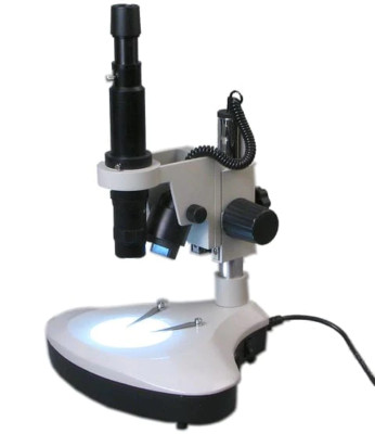 OMAX 7X-90X Zoom Industrial Inspection Microscope Dual Illumination System M516