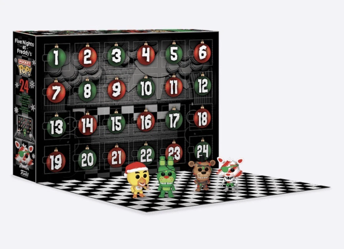 In Hand - Funko Pocket Pop Five Nights at Freddy's FNAF Advent Calendar  2023 New | eBay
