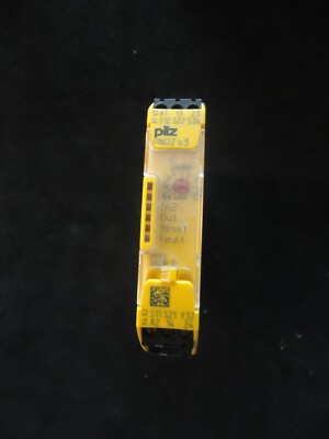Pilz PNOZ s3 Safety Relay 24VDC 2 n/o #750103. Made in Germany.