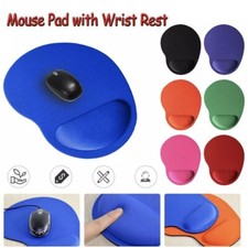 Mouse Pad Wrist Rest Support Ergonomic Comfort Mat Non-Slip PC Laptop Computer