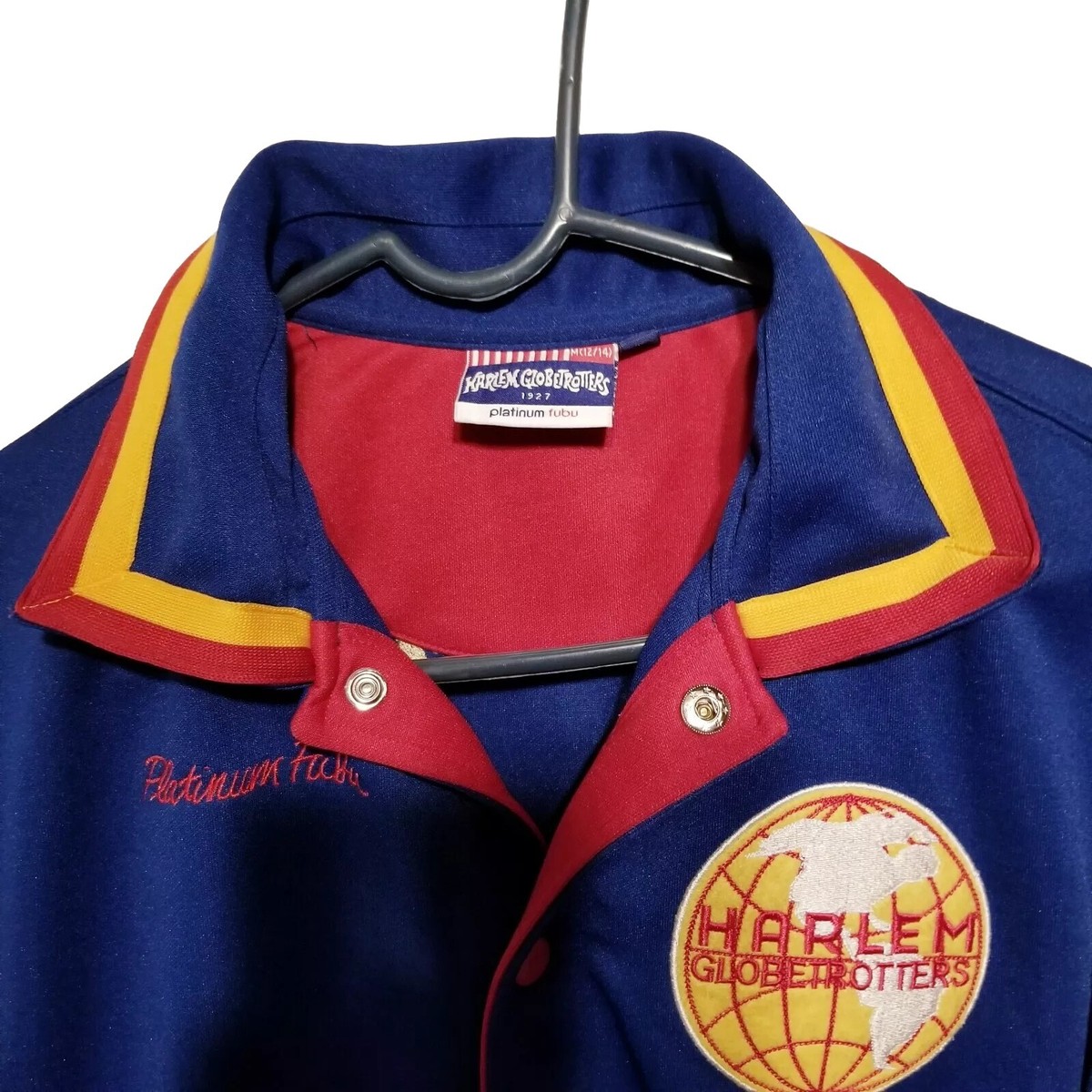 Harlem Globetrotters Platinum Fubu Size M(12-14) 26 Harlem Globetrotters Platinum Fubu Size M(12-14) 26