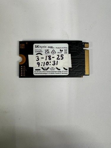 SK Hynix 42 mm 512 GB NVMe M.2 SSD 512 GB - Foto 2 di 2