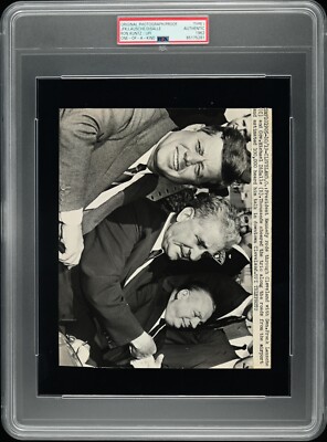 John F Kennedy JFK/Lausche/Disalle 1962 Type 1 Original Photogtaph Photo PSA DNA