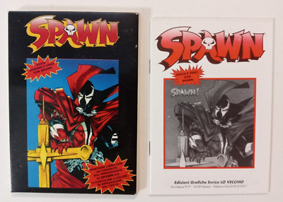 Spawn 1/12 Postcard Set + Box Set + Mini Book - Lo Vecchio Publisher - Italian