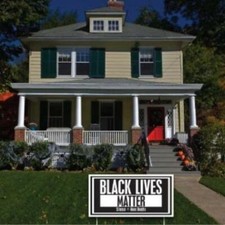 Black Lives Matter; Silence  More Deaths 12"x24" Yard Sign - FREE SHIPPING