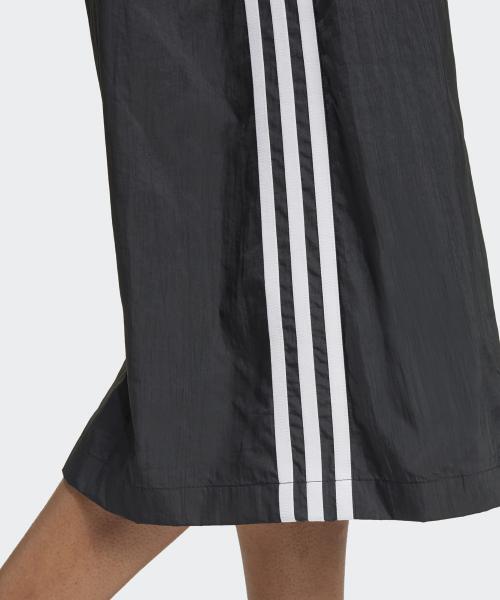adidas★WOVEN LONG SKIRT Genuine Adidas 3S Long Skirt - Black / IY7275 | eBay