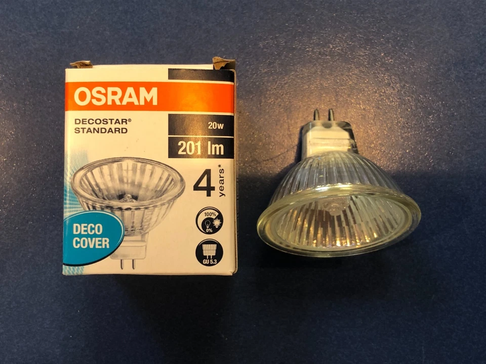 OSRAM Decostar 51 S  ES TITAN IRC Halogen 12V LAMPE  10-60° 20 35 50 65W DIMMBAR - Bild 3 von 4