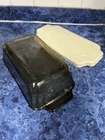 Anchor hocking Amber Bakeware Glass Loaf Pan W/ Plastic Lid 1.5 Qt