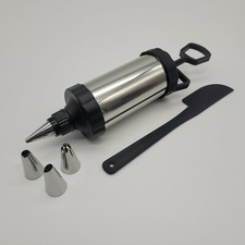 Backspritze Tortenspritze Berlinerfüller Gebäck Krapfen, Nur dünne Flüssigkeiten