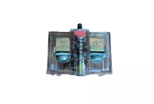 RUNDEL LR2-8098 600Vac Contact Block 1NC 10AMP 600VAC Screw Clamp Terminals 
