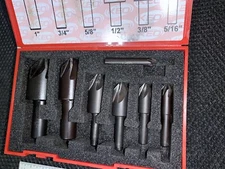 USA Countersink set NICE KEO 55038 High-Speed Steel Single-End  Uncoated