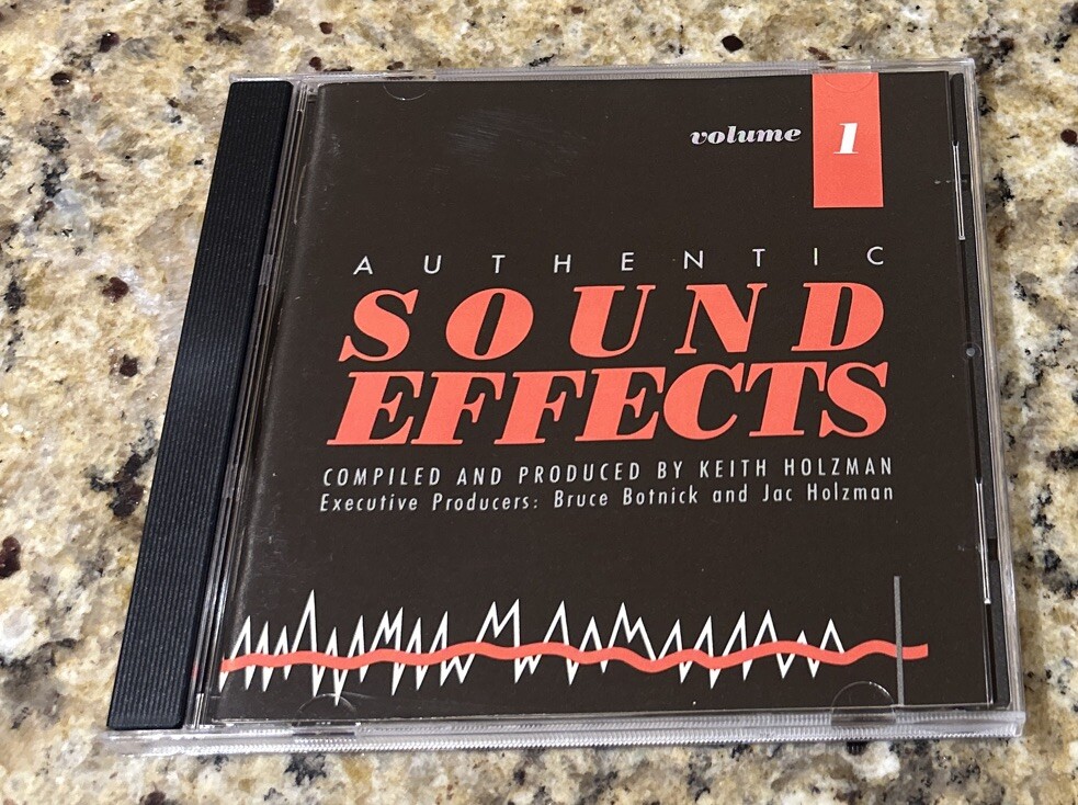 Authentic Sound Effects CD Volume 1 Elektra 960731-2 75596073127| eBay