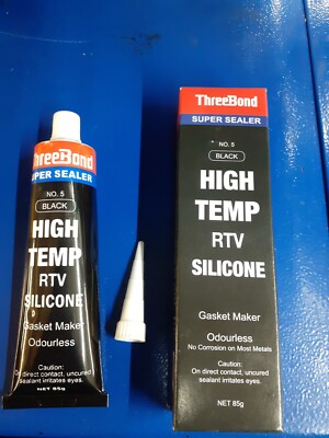 ThreeBond  Engine Gearbox Sealer (High Temp RTV Silicone Sealer) Black.
