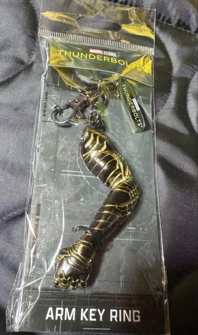 MARVEL THUNDERBOLTS アームキーホルダー Marvel Thunderbolts Bucky Keychain Set of 3 Arm Key Holder