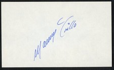 Manny Trillo signed autograph auto 3x5 index card Baseball Player 8228