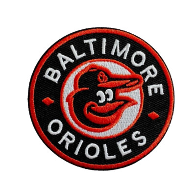 Baltimore Orioles MLB Baseball Team Logo zum Aufbügeln Aufnäher Patch USA