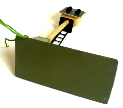Ancien Signal Lumineux JEP - Tôle - Années 30 - Hauteur 19,5 Cm - Non Testé