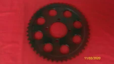 76-83 TRIUMPH T140 NEW REAR STEEL 47 TOOTH SPROCKET 37-7064 37- 7016 LF HARRIS