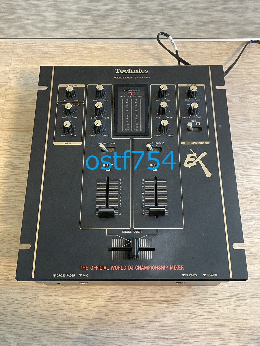 ふーTechnics SH-EX1200-K ブラック DJミキサー⋆⭐︎ ふーTechnics SH-EX1200-K ブラック DJミキサー⋆⭐︎ Amazon