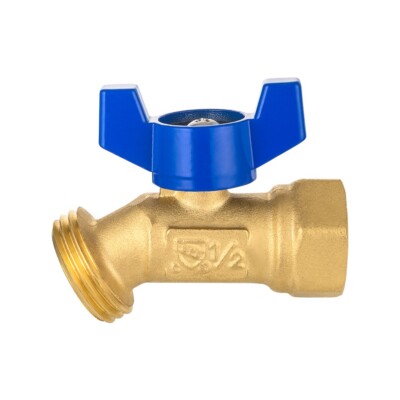 EFIELD 1/4Turn Spigot ,Outdoor Brass Valve 1/2'' Female NPT Inlet x3/4'' MHT