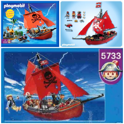 piezas barco pirata playmobil