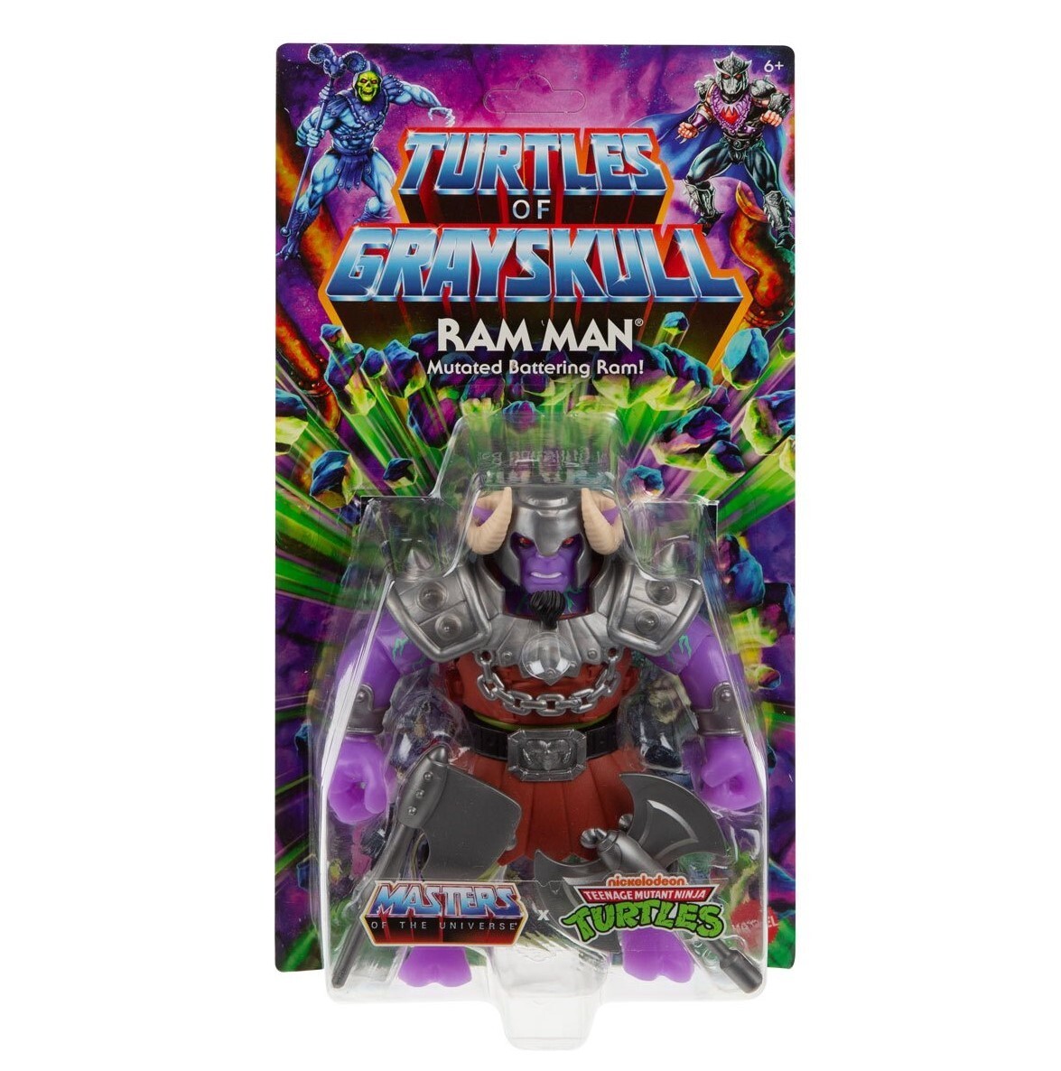 Masters of the Universe Origins Turtles of Grayskull Ram Man &ast;&ast;&ast;IN-STOCK&ast;&ast;&ast;