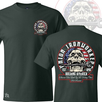 IRONWORKER T-SHIRT | WELDER T-SHIRT| BLUE COLLAR T-SHIRT| IRONWORKER GEAR |