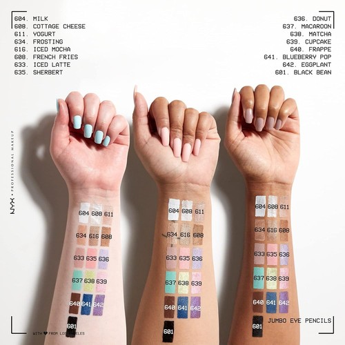 Lápiz de sombra de ojos Jumbo NYX PROFESSIONAL MAKEUP, - Imagen 8 de 17