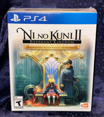 NI NO KUNI II REVENANT KINGDOM PREMIUM EDITION PS4 BANDAI NAMCO BRAND NEW