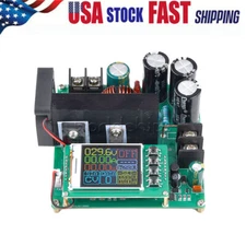 DC9V-60V 900W 15A CNC LCD Display Constant Current Voltage DC Boost Module USA