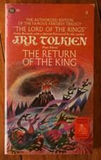 Le retour du roi par J.R.R. Tolkien 1972 Seigneur des Anneaux Livre de poche LOTR