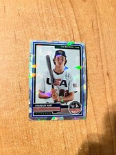 2023 Stars & Stripes - Chandler Hart - #28 Cracked Ice Prizm Parallel #d 15/23