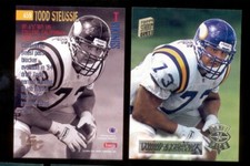 1994 Stadium Club TODD STEUSSIE Minnesota Vikings Rookie Card. rookie card picture