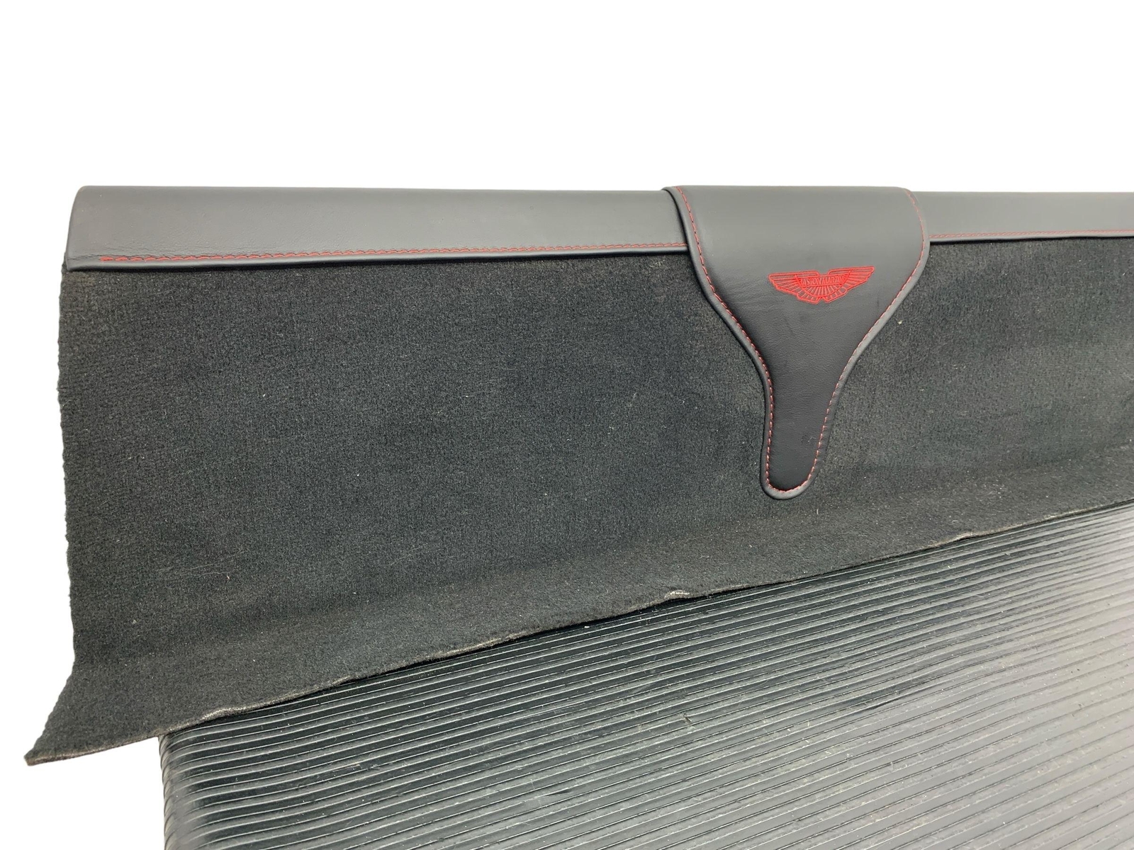2019 ASTON MARTIN VANTAGE OEM REAR TRUNK SEAT SEPARATOR TRIM COVER W/ BRACKET