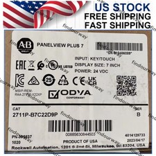 NEW PLC 2711P-B7C22D9P HMI PanelView Plus 7 Color Key Touch Brand New AB