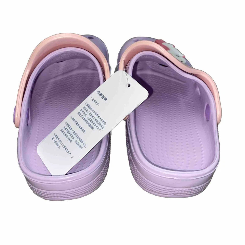 Sandalias zuecos para niñas pequeñas talla 7,5 bebé niño casa exterior zapatos antideslizantes Foto 3 de 4