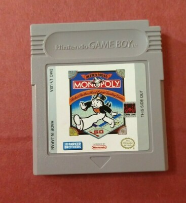 Monopoly (Nintendo Game Boy Gameboy) Excellent, Authentic RARE