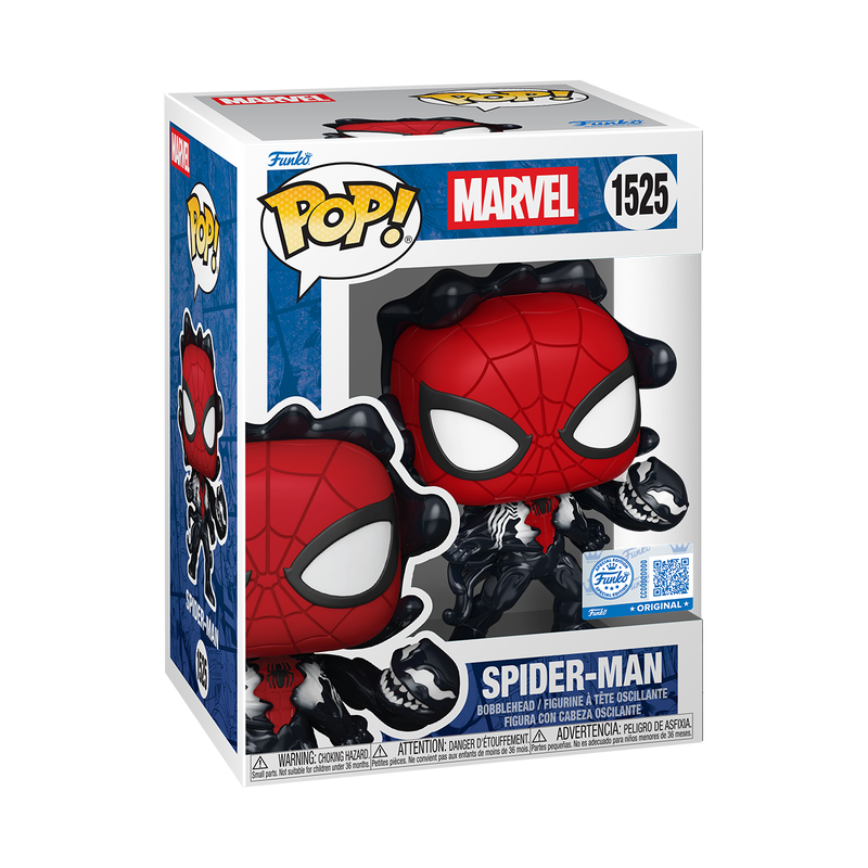Funko Pop! Spider-Man (Symbiote Bonding) #1525 Marvel Exclusive