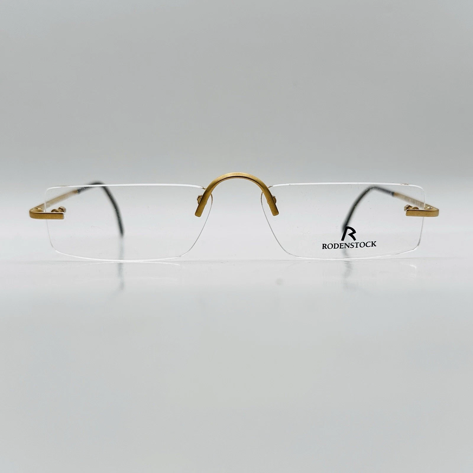 Rodenstock eyeglasses Men Ladies Angular G Rimless Mod. R 4454 A Reading New