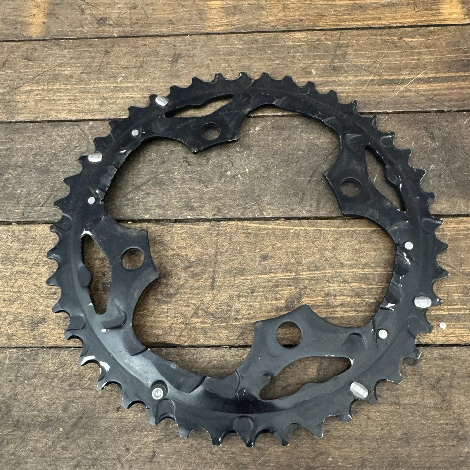 禧玛诺 SG-X 44T 链环 4-Bolt 104 BCD Mega Drive Rammp 黑色山地车合金 — 第 4/4 张图片