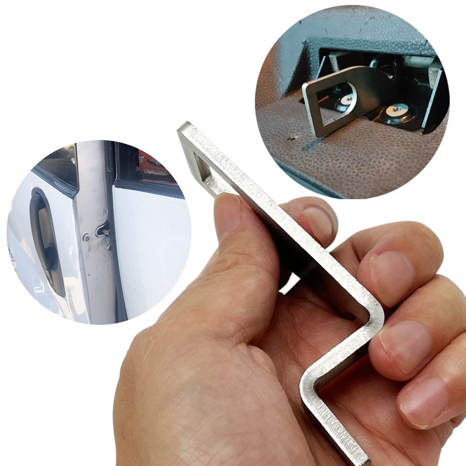 Support hayon inox pour VW T5 T6 California et Multivan - Entretoise de hayon