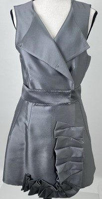   MALO Light Grey Dress Sz 44 NWT