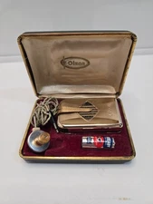 Vintage OLSON Hearing Aid w/Original Case /JAPAN 1960'S